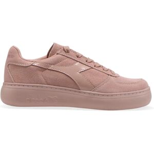 Diadora B Elite Wide Nubuck Leather Blush Pink Unisex Trainers - 50036 Diadora B Elite Wide Nubuck Leather Blush Pink Unisex Trainers - 50036