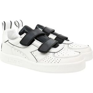 Diadora B Elite Tape White Leather Mens Trainers - Shoe Type Diadora B Elite Tape White Leather Mens Trainers - Shoe Type