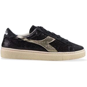Diadora Montecarlo Glitter Dirty Blue Synthetic Womens Trainers - 201.174785_60065 Diadora Montecarlo Glitter Dirty Blue Synthetic Womens Trainers - 201.174785_60065