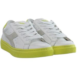 Diadora Montecarlo H Yellow/White Womens Trainers - Womens Trainers Diadora Montecarlo H Yellow/White Womens Trainers - Womens Trainers