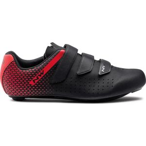 Northwave Core 2 Rennradschuhe - Schwarz/Rot - Radschuhe Northwave Core 2 Rennradschuhe - Schwarz/Rot - Radschuhe
