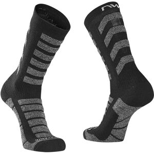 NorthWave Husky Ceramic High Sock - Czarny - Skarpety do jazdy na rowerze NorthWave Husky Ceramic High Sock - Czarny - Skarpety do jazdy na rowerze