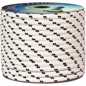 Corderie Italiane 006000501 Nautical Rope - 10mm x 20m - White with Blue Marker Corderie Italiane 006000501 Nautical Rope - 10mm x 20m - White with Blue Marker