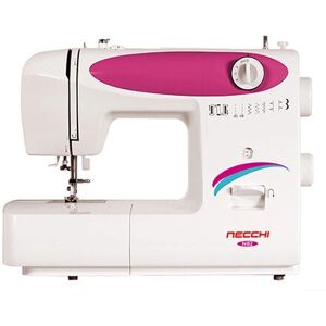 Necchi N82 - Rose, Blanc - Machine à Coudre - Publicité Necchi N82 - Rose, Blanc - Machine à Coudre - Publicité
