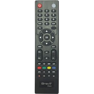 Bravo Zippy Universele TV Afstandsbediening - Automatische Programmering - Zwart Bravo Zippy Universele TV Afstandsbediening - Automatische Programmering - Zwart