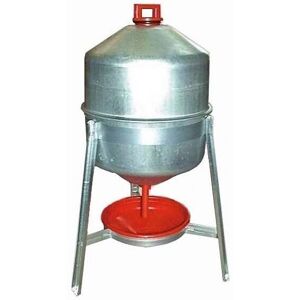 Generica Bebedero Zincado para Aves - 30L Generica Bebedero Zincado para Aves - 30L
