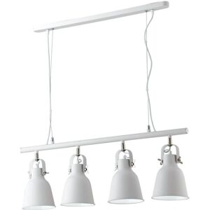 Fan Europe Legend Ceiling Pendant - White, Nickel, E27 Fan Europe Legend Ceiling Pendant - White, Nickel, E27