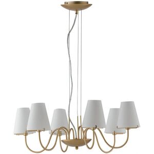Fan Europe CANTO 6 Light Chandeliers - Gold - IP20 Fan Europe CANTO 6 Light Chandeliers - Gold - IP20