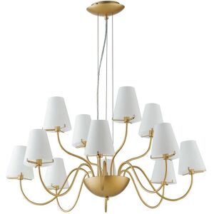 Fan Europe CANTO 2 Light Gold Chandeliers - Chandelier Fan Europe CANTO 2 Light Gold Chandeliers - Chandelier