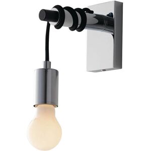 Fan Europe Lighting Admiral Wall Lamp - Chrome, Black, E27 Fan Europe Lighting Admiral Wall Lamp - Chrome, Black, E27