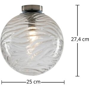 Fan Europe Lighting NEREIDE Transparent Globe Ceiling Light - Ceiling Light Fan Europe Lighting NEREIDE Transparent Globe Ceiling Light - Ceiling Light