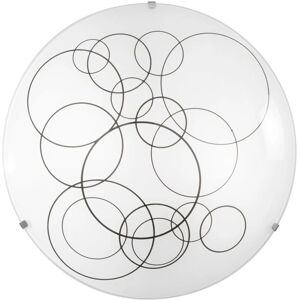 Fan Europe Lighting Luce_Ambiente_Design - White Glass - 2xE27 - 30cm - Ceiling Light Fan Europe Lighting Luce_Ambiente_Design - White Glass - 2xE27 - 30cm - Ceiling Light