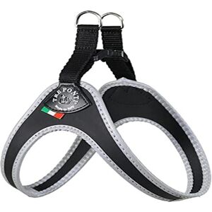 Harnais pour Chiens Tre Ponti - Petit, Noir, Design Italien de Haute Qualité - Publicité Harnais pour Chiens Tre Ponti - Petit, Noir, Design Italien de Haute Qualité - Publicité