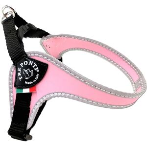 Harnais pour chiens Treponti - Rose réglable et réfléchissant - Publicité Harnais pour chiens Treponti - Rose réglable et réfléchissant - Publicité