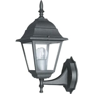 Fan Europe ROMA Lanterna da esterno - IP44, Nero, Alluminio, E27, 19.5x35x14.6cm Fan Europe ROMA Lanterna da esterno - IP44, Nero, Alluminio, E27, 19.5x35x14.6cm
