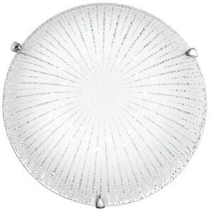 Fan Europe Lighting CHANTAL LED Patterned Glass Ceiling Light - Ceiling Lighting Fan Europe Lighting CHANTAL LED Patterned Glass Ceiling Light - Ceiling Lighting