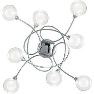 Fan Europe Lighting I-BLOG-PL8 Ceiling Light - Chrome, Metal, Glass Fan Europe Lighting I-BLOG-PL8 Ceiling Light - Chrome, Metal, Glass