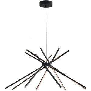 Fan Europe SHANGHAI LED Pendant Ceiling Light - Black - 2370lm Fan Europe SHANGHAI LED Pendant Ceiling Light - Black - 2370lm