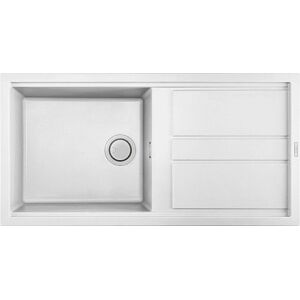 Lavello Cucina Elleci Bianco 100x51cm Reversibile Con Una Vasca Lavello Cucina Elleci Bianco 100x51cm Reversibile Con Una Vasca
