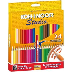 Lápices de colores multicolores Koh-I-Noor DH3325 24 unidades Lápices de colores multicolores Koh-I-Noor DH3325 24 unidades
