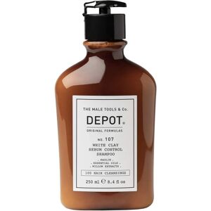 Depot 100 HAIR CLEANSING No. 107 Shampoo à l'argile blanche - Contrôle du sébum - Publicité Depot 100 HAIR CLEANSING No. 107 Shampoo à l'argile blanche - Contrôle du sébum - Publicité