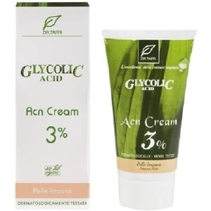 Crema Viso Acido Glicolico Dr Taffi - Trattamento 3% - 50ml Crema Viso Acido Glicolico Dr Taffi - Trattamento 3% - 50ml