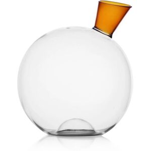 Ichendorf Milano Oranje Travasi Decanteer - Helder/Ambra - Maat: UNI - Unisex Ichendorf Milano Oranje Travasi Decanteer - Helder/Ambra - Maat: UNI - Unisex