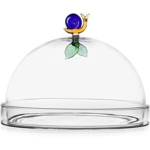 Ichendorf Milano Schnecke Glass dome & Dish - Animal Farm Collection Ichendorf Milano Schnecke Glass dome & Dish - Animal Farm Collection