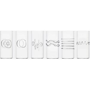 Ichendorf Milano Decò Tall Glass - Tall Glass Set of Six Ichendorf Milano Decò Tall Glass - Tall Glass Set of Six