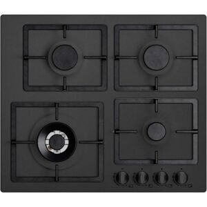 Piano cottura a gas PLADOS - 4 fuochi - 60cm - Nero matt Piano cottura a gas PLADOS - 4 fuochi - 60cm - Nero matt