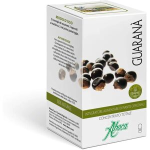 Aboca Guarana Concentrato Totale - Stimolante del metabolismo 50 Capsule Aboca Guarana Concentrato Totale - Stimolante del metabolismo 50 Capsule