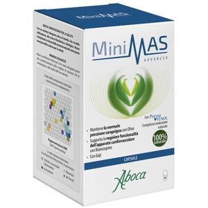 Aboca Minimas Advanced - Supporto alla Pressione Sanguigna - Integratore Alimentare Aboca Minimas Advanced - Supporto alla Pressione Sanguigna - Integratore Alimentare