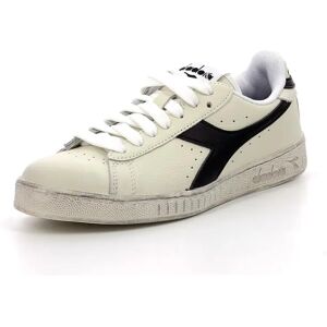 Diadora White/Black Leather Water-Resistant Trainers - Trainers Diadora White/Black Leather Water-Resistant Trainers - Trainers
