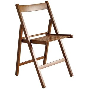 HOMEGARDEN Silla Plegable de Nogal - Muebles Ahorradores de Espacio para Interior/Exterior HOMEGARDEN Silla Plegable de Nogal - Muebles Ahorradores de Espacio para Interior/Exterior