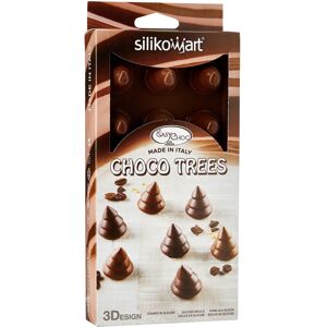 Silikomart - Silikonform Choco Tree - Julgran, 15 hål Silikomart - Silikonform Choco Tree - Julgran, 15 hål