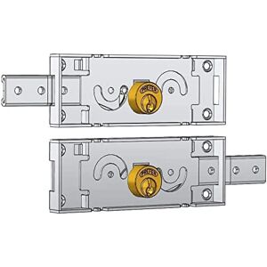 PREFER Lock for Rolling Shutters - Model A711, Side Locks, 3 Keys PREFER Lock for Rolling Shutters - Model A711, Side Locks, 3 Keys