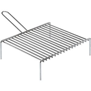 HOMEGARDEN Rejilla multiusos de acero cromado 60x35 cm - Parrilla HOMEGARDEN Rejilla multiusos de acero cromado 60x35 cm - Parrilla