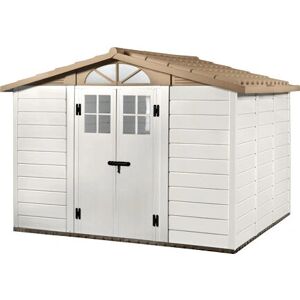 Casetta da giardino Tuscany Evo 280 EZOOZA - Resistente alle intemperie, doppie porte, finestre Casetta da giardino Tuscany Evo 280 EZOOZA - Resistente alle intemperie, doppie porte, finestre