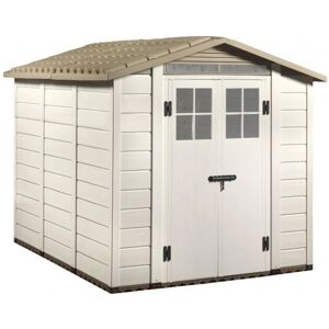 EZOOZA Tuscany Evo 240 Garden Shed - Double Doors & Weatherproof EZOOZA Tuscany Evo 240 Garden Shed - Double Doors & Weatherproof