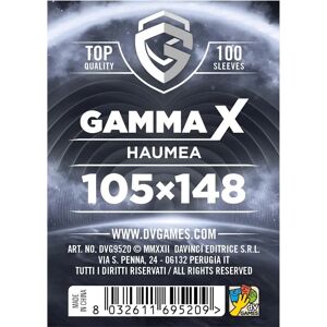 DV Giochi Gamma X - Pochettes de protection - 105x148mm - Publicité DV Giochi Gamma X - Pochettes de protection - 105x148mm - Publicité