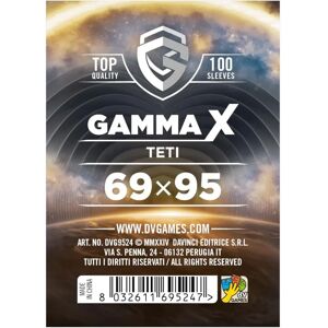 DV Games Gamma X Protèges-cartes - 69x95mm - Publicité DV Games Gamma X Protèges-cartes - 69x95mm - Publicité