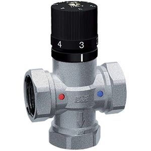 Far Rubinetterie - Mitigeur thermostatique - 3/4" Chrome - Sanitaire - Publicité Far Rubinetterie - Mitigeur thermostatique - 3/4" Chrome - Sanitaire - Publicité