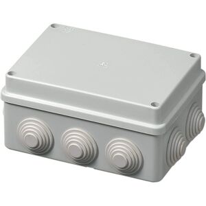 Elettrocanali EC400C5 Opbouwdoos met deksel en schroeven - Surface-mounted box Elettrocanali EC400C5 Opbouwdoos met deksel en schroeven - Surface-mounted box