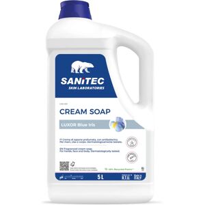 Sapone liquido per le mani Sanitec 1021 Iris Blu 5L - Crema Sapone liquido per le mani Sanitec 1021 Iris Blu 5L - Crema