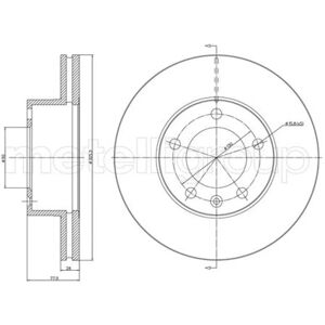 METELLI Master Bremsscheibe - Belüftet, 305,2mm, 28mm - Bremsscheibe METELLI Master Bremsscheibe - Belüftet, 305,2mm, 28mm - Bremsscheibe