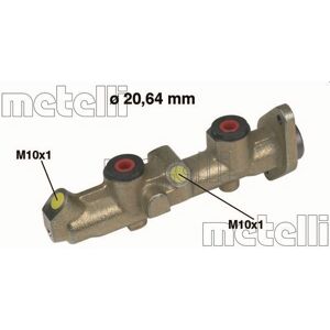 METELLI 05-0251 - Cast Iron Brake Cylinder METELLI 05-0251 - Cast Iron Brake Cylinder