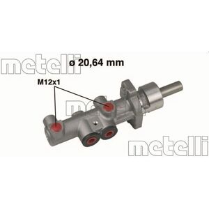 Metelli Bremskraftzylinder - Aluminium, Modell 05-0404 für VW Polo, Skoda Fabia Metelli Bremskraftzylinder - Aluminium, Modell 05-0404 für VW Polo, Skoda Fabia
