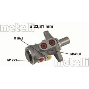 METELLI 05-0448 Aluminium Brake Master Cylinder - Brake Master Cylinder METELLI 05-0448 Aluminium Brake Master Cylinder - Brake Master Cylinder