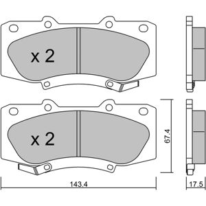 Pastillas de freno Metelli 22-0937-0 - Brake Pads Pastillas de freno Metelli 22-0937-0 - Brake Pads
