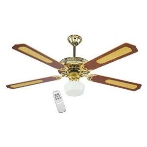 DCG Eltronic VE CRD43 TL - Marrón, Oro - Ventilador de Techo DCG Eltronic VE CRD43 TL - Marrón, Oro - Ventilador de Techo